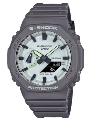 CASIO G-SHOCK นาฬิกาข้อมือ นาฬิกากันน้ำ นาฬิกาของแท้ ประกันศูนย์ CMG 1 ปี รุ่น GA-2100HD-8 นาฬิกาสีเทา
