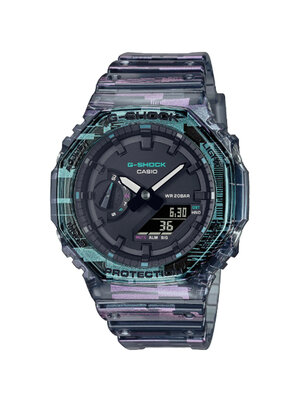 CASIO G-SHOCK นาฬิกาข้อมือ นาฬิกากันน้ำ นาฬิกาของแท้ ประกันศูนย์ CMG 1 ปี รุ่น GA-2100NN-1A นาฬิกาหลากสี