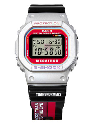 CASIO G-SHOCK นาฬิกาข้อมือ นาฬิกากันน้ำ นาฬิกาของแท้ ประกันศูนย์ 1 ปี รุ่น DW-5600MEGA22-8PFT นาฬิกาสีเทา