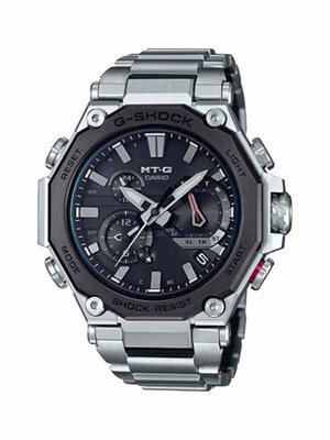 CASIO MID YEAR SALE G-SHOCK นาฬิกาข้อมือ นาฬิกากันน้ำ นาฬิกาของแท้ ประกันศูนย์ CMG 1 ปี รุ่น MTG-B2000D-1A นาฬิกาสีเงิน