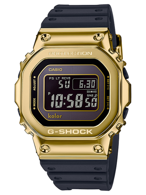 CASIO G-SHOCK นาฬิกาข้อมือ นาฬิกากันน้ำ นาฬิกาของแท้ ประกันศูนย์ CMG 1 ปี รุ่น GMW-B5000KL-9D นาฬิกาสีทอง
