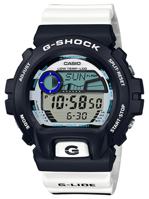 CASIO G-SHOCK นาฬิกาข้อมือ นาฬิกากันน้ำ นาฬิกาของแท้ ประกันศูนย์ CMG 1 ปี รุ่น GLX-6900SS-1 นาฬิกาสีดำ
