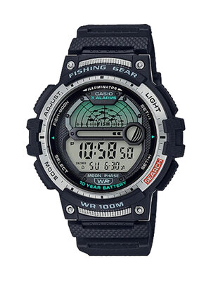 CASIO นาฬิกาคาสิโอ นาฬิกาข้อมือ นาฬิกากันน้ำ นาฬิกาของแท้ ประกันศูนย์ CMG 1 ปี รุ่น WS-1200H-1A นาฬิกาสีดำ