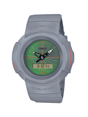 CASIO G-SHOCK นาฬิกาข้อมือ นาฬิกากันน้ำ นาฬิกาของแท้ ประกันศูนย์ CMG 1 ปี รุ่น AW-500MNT-8A นาฬิกาสีเทา