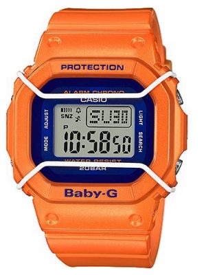 CASIO BABY-G นาฬิกาข้อมือ นาฬิกากันน้ำ นาฬิกาของแท้ ประกันศูนย์ CMG 1 ปี รุ่น BGD-501FS-4D นาฬิกาสีส้ม