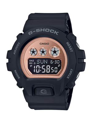 CASIO G-SHOCK นาฬิกาข้อมือ นาฬิกากันน้ำ นาฬิกาของแท้ ประกันศูนย์ CMG 1 ปี รุ่น GMD-S6900MC-1D นาฬิกาสีดำ