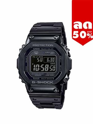 CASIO MID YEAR SALE G-SHOCK พร้อมส่ง นาฬิกาข้อมือ นาฬิกากันน้ำ นาฬิกาของแท้ ประกันศูนย์ CMG 1 ปี รุ่น GMW-B5000GD-1 นาฬิกาสีดำ