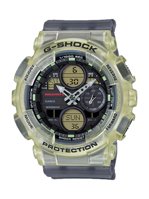 CASIO G-SHOCK นาฬิกาข้อมือ นาฬิกากันน้ำ นาฬิกาของแท้ ประกันศูนย์ CMG 1 ปี รุ่น GMA-S140MC-1A นาฬิกาสีดำ