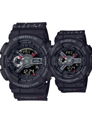 CASIO MID YEAR SALE LOVESET พร้อมส่ง นาฬิกาคาสิโอ นาฬิกาข้อมือ นาฬิกากันน้ำ นาฬิกาของแท้ ประกันศูนย์ CMG 1 ปี รุ่น LOV-21A-1A นาฬิกาสีดำ