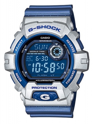 CASIO G-SHOCK นาฬิกาข้อมือ นาฬิกากันน้ำ นาฬิกาของแท้ ประกันศูนย์ CMG 1 ปี รุ่น G-8900CS-8D นาฬิกาสีน้ำเงิน