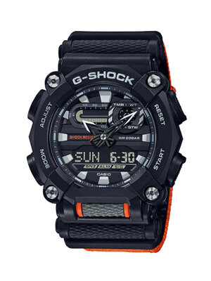 CASIO G-SHOCK นาฬิกาข้อมือ นาฬิกากันน้ำ นาฬิกาของแท้ ประกันศูนย์ CMG 1 ปี รุ่น GA-900C-1A4 นาฬิกาสีดำ