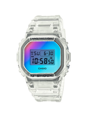 CASIO G-SHOCK นาฬิกาข้อมือ นาฬิกากันน้ำ นาฬิกาของแท้ ประกันศูนย์ CMG 1 ปี รุ่น DW-5600SRS-7 นาฬิกาหลากสี
