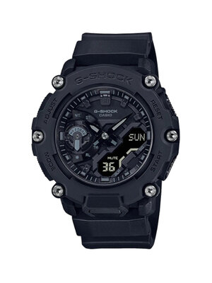 CASIO G-SHOCK นาฬิกาข้อมือ นาฬิกากันน้ำ นาฬิกาของแท้ ประกันศูนย์ CMG 1 ปี รุ่น GA-2200BB-1A นาฬิกาสีดำ