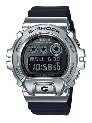 CASIO MID YEAR SALE G-SHOCK นาฬิกาข้อมือ นาฬิกากันน้ำ นาฬิกาของแท้ ประกันศูนย์ CMG 1 ปี รุ่น GM-6900U-1D นาฬิกาสีเงิน