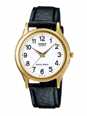 CASIO นาฬิกาคาสิโอ นาฬิกาข้อมือ นาฬิกากันน้ำ นาฬิกาของแท้ ประกันศูนย์ CMG 1 ปี รุ่น MTP-1093Q-7B2 นาฬิกาสีดำ