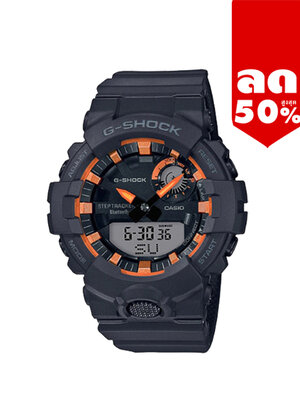 CASIO G-SHOCK นาฬิกาข้อมือ นาฬิกากันน้ำ นาฬิกาของแท้ ประกันศูนย์ CMG 1 ปี รุ่น GBA-800SF-1A นาฬิกาสีดำ