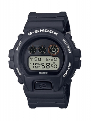 CASIO G-SHOCK นาฬิกาข้อมือ นาฬิกากันน้ำ นาฬิกาของแท้ ประกันศูนย์ CMG 1 ปี รุ่น DW-6900PF-1D นาฬิกาสีดำ