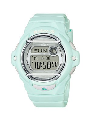 CASIO BABY-G นาฬิกาข้อมือ นาฬิกากันน้ำ นาฬิกาของแท้ ประกันศูนย์ CMG 1 ปี รุ่น BG-169R-3D นาฬิกาสีเขียว