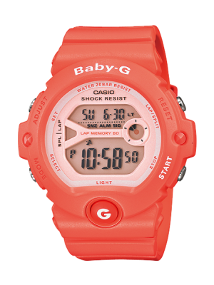 CASIO BABY-G นาฬิกาข้อมือ นาฬิกากันน้ำ นาฬิกาของแท้ ประกันศูนย์ CMG 1 ปี รุ่น BG-6903-4D นาฬิกาสีส้ม