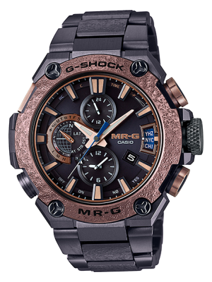 CASIO G-SHOCK นาฬิกาข้อมือ นาฬิกากันน้ำ นาฬิกาของแท้ ประกันศูนย์ CMG 1 ปี รุ่น MRG-G2000HA-1A นาฬิกาสีดำ