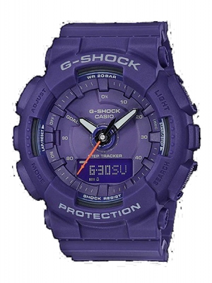 CASIO G-SHOCK นาฬิกาข้อมือ นาฬิกากันน้ำ นาฬิกาของแท้ ประกันศูนย์ CMG 1 ปี รุ่น GMA-S130VC-2A นาฬิกาสีม่วง