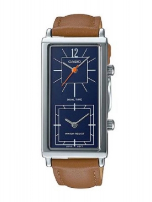 CASIO นาฬิกาคาสิโอ นาฬิกาข้อมือ นาฬิกากันน้ำ นาฬิกาของแท้ ประกันศูนย์ CMG 1 ปี รุ่น LTP-E151L-2B นาฬิกาสีน้ำตาล