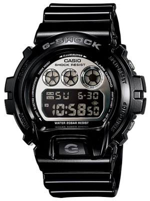 CASIO G-SHOCK นาฬิกาข้อมือ นาฬิกากันน้ำ นาฬิกาของแท้ ประกันศูนย์ CMG 1 ปี รุ่น DW-6900NB-1D นาฬิกาสีดำ