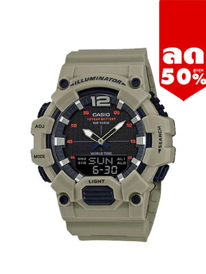 CASIO MID YEAR SALE นาฬิกาคาสิโอ พร้อมส่ง นาฬิกาข้อมือ นาฬิกากันน้ำ นาฬิกาของแท้ BTS ประกันศูนย์ CMG 1 ปี รุ่น HDC-700-3A3 นาฬิกาสีเขียว