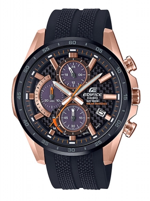 CASIO EDIFICE นาฬิกาข้อมือ นาฬิกากันน้ำ นาฬิกาของแท้ ประกันศูนย์ CMG 1 ปี รุ่น EQS-900PB-1A นาฬิกาสีดำ