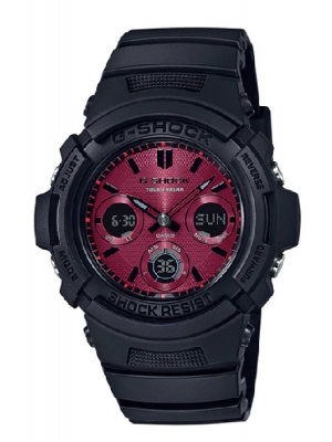CASIO G-SHOCK นาฬิกาข้อมือ นาฬิกากันน้ำ นาฬิกาของแท้ ประกันศูนย์ CMG 1 ปี รุ่น AWR-M100SAR-1A นาฬิกาสีดำ