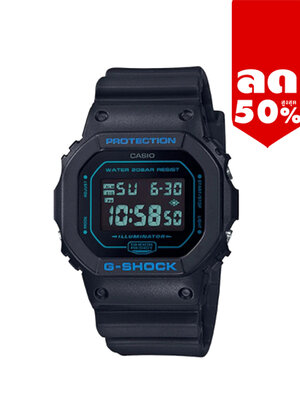 CASIO G-SHOCK นาฬิกาข้อมือ นาฬิกากันน้ำ นาฬิกาของแท้ ประกันศูนย์ CMG 1 ปี รุ่น DW-5600BBM-1D นาฬิกาสีดำ
