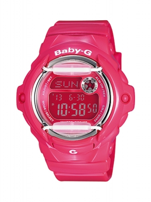 CASIO BABY-G นาฬิกาข้อมือ นาฬิกากันน้ำ นาฬิกาของแท้ ประกันศูนย์ CMG 1 ปี รุ่น BG-169R-4B นาฬิกาสีชมพู