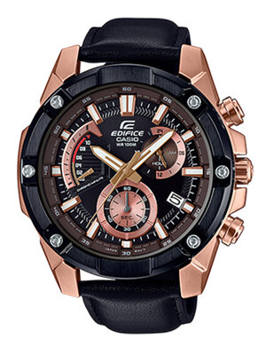 CASIO EDIFICE นาฬิกาข้อมือ นาฬิกากันน้ำ นาฬิกาของแท้ ประกันศูนย์ CMG 1 ปี รุ่น EFR-559BGL-1A นาฬิกาสีดำ