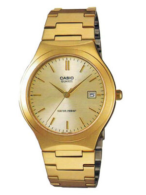 CASIO นาฬิกาคาสิโอ นาฬิกาข้อมือ นาฬิกากันน้ำ นาฬิกาของแท้ ประกันศูนย์ CMG 1 ปี รุ่น MTP-1170N-9A นาฬิกาสีทอง