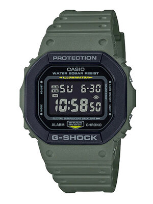 CASIO G-SHOCK นาฬิกาข้อมือ นาฬิกากันน้ำ นาฬิกาของแท้ ประกันศูนย์ CMG 1 ปี รุ่น DW-5610SU-3 นาฬิกาสีเขียว