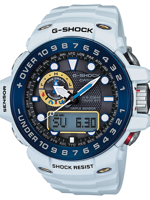CASIO G-SHOCK นาฬิกาข้อมือ นาฬิกากันน้ำ นาฬิกาของแท้ ประกันศูนย์ CMG 1 ปี รุ่น GWN-1000E-8A นาฬิกาสีเทา