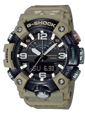 CASIO G-SHOCK นาฬิกาข้อมือ นาฬิกากันน้ำ นาฬิกาของแท้ ประกันศูนย์ CMG 1 ปี รุ่น GG-B100BA-1A สีเขียวขี้ม้า