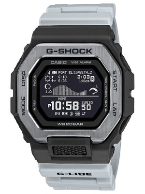CASIO G-SHOCK นาฬิกาข้อมือ นาฬิกากันน้ำ นาฬิกาของแท้ ประกันศูนย์ CMG 1 ปี รุ่น GBX-100TT-8 นาฬิกาสีเทา