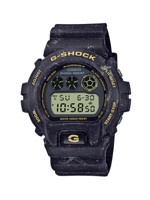 CASIO G-SHOCK นาฬิกาข้อมือ นาฬิกากันน้ำ นาฬิกาของแท้ ประกันศูนย์ CMG 1 ปี รุ่น DW-6900WS-1D นาฬิกาสีดำ