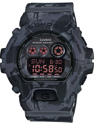CASIO G-SHOCK นาฬิกาข้อมือ นาฬิกากันน้ำ นาฬิกาของแท้ ประกันศูนย์ CMG 1 ปี รุ่น GD-X6900MC-1 นาฬิกาสีดำ