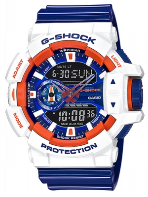 CASIO G-SHOCK นาฬิกาข้อมือ นาฬิกากันน้ำ นาฬิกาของแท้ ประกันศูนย์ CMG 1 ปี รุ่น GA-400CS-7A นาฬิกาสีขาว