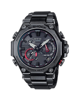 CASIO G-SHOCK นาฬิกาข้อมือ นาฬิกากันน้ำ นาฬิกาของแท้ ประกันศูนย์ CMG 1 ปี รุ่น MTG-B2000BDE-1A นาฬิกาสีดำ