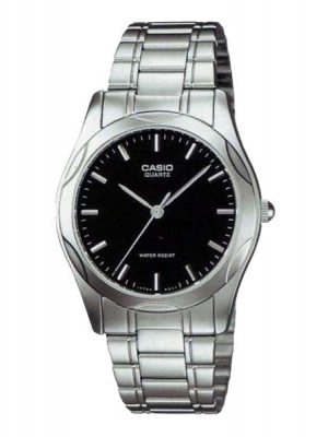 CASIO นาฬิกาคาสิโอ นาฬิกาข้อมือ นาฬิกากันน้ำ นาฬิกาของแท้ ประกันศูนย์ CMG 1 ปี รุ่น MTP-1275D-1A นาฬิกาสีเงิน