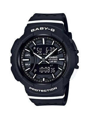 CASIO BABY-G นาฬิกาข้อมือ นาฬิกากันน้ำ นาฬิกาของแท้ ประกันศูนย์ CMG 1 ปี รุ่น BGA-240-2A1 นาฬิกาสีดำ