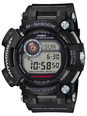 CASIO G-SHOCK นาฬิกาข้อมือ นาฬิกากันน้ำ นาฬิกาของแท้ ประกันศูนย์ CMG 1 ปี รุ่น GWF-D1000-1 นาฬิกาสีดำ