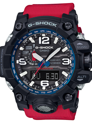 CASIO G-SHOCK นาฬิกาข้อมือ นาฬิกากันน้ำ นาฬิกาของแท้ ประกันศูนย์ CMG 1 ปี รุ่น GWG-1000RD-4A นาฬิกาสีแดง