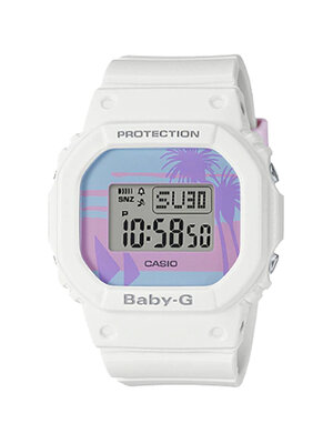 CASIO BABY-G นาฬิกาข้อมือ นาฬิกากันน้ำ นาฬิกาของแท้ ประกันศูนย์ CMG 1 ปี รุ่น BGD-560BC-7D นาฬิกาสีขาว
