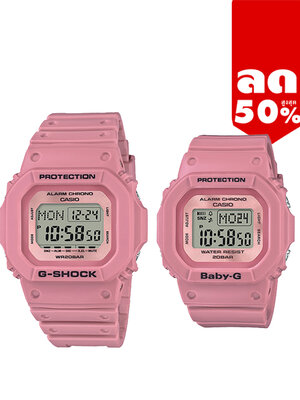 CASIO LOVESET นาฬิกาข้อมือ นาฬิกากันน้ำ นาฬิกาของแท้ ประกันศูนย์ CMG 1 ปี รุ่น LOV-18B-4 นาฬิกาสีชมพู