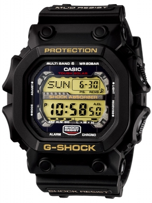 CASIO G-SHOCK นาฬิกาข้อมือ นาฬิกากันน้ำ นาฬิกาของแท้ ประกันศูนย์ CMG 1 ปี รุ่น GXW-56-1BJ นาฬิกาสีดำ