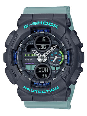 CASIO G-SHOCK นาฬิกาข้อมือ นาฬิกากันน้ำ นาฬิกาของแท้ ประกันศูนย์ CMG 1 ปี รุ่น GMA-S140-2A นาฬิกาสีฟ้า